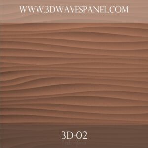 3d wave panel