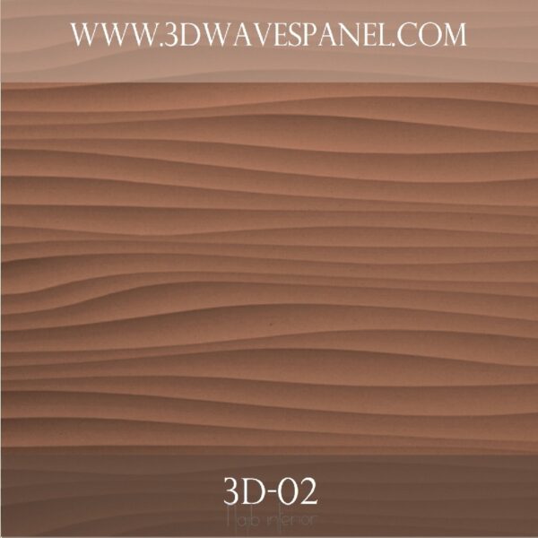 3d wave panel