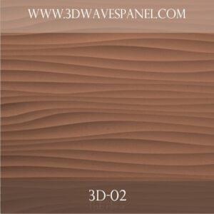3d wave panel